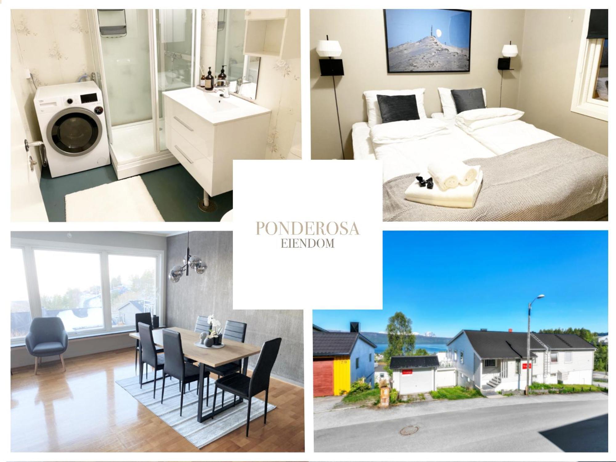 Big Central House, Free Parking, Wifi, 3 Bedrooms Narvik Kültér fotó